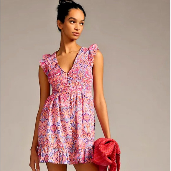 Anthropologie Peregrine dress L - Picture 1 of 7